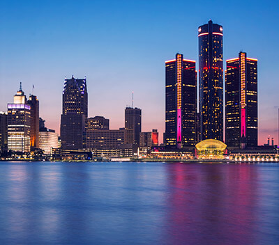 The Detroit Skyline